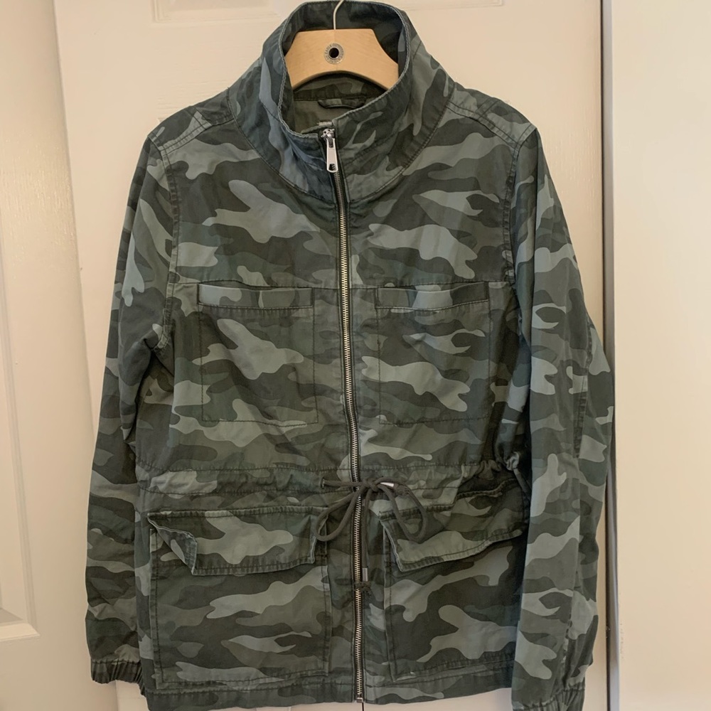 Camo Anorak Jacket